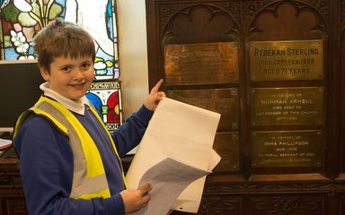 WW1 History Detectives at St Alban’s Church