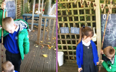 Dragonflies  –  “Playing with our friends in the autumnal sun”
