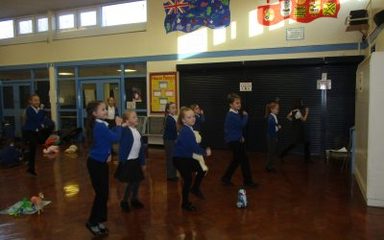 End of term house point reward party