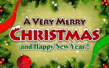 Merry Christmas and a Happy New Year!