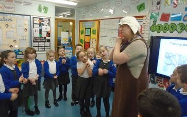 Nightingales in training to become knights!