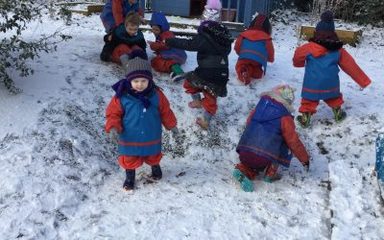 Fun in the snow!