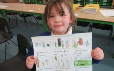 Robins’ Royal Chocolate Cake Storyboards