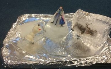 Anna, Hans, Olaf and Sven were trapped in ice