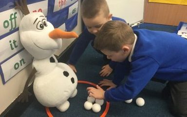 Such a laugh with Olaf!