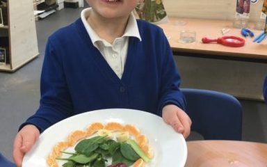 Edible collages!