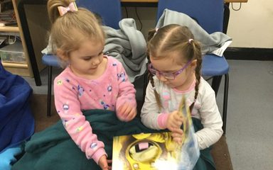 Cosy World Book Day in Nursey