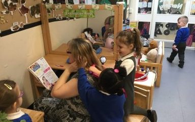 Welcome to nursery’s beauticians and hair salon!