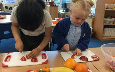 Fruit salad fun in the Dragonflies