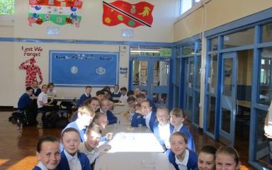 SATS Breakfasts. Well done Y6!