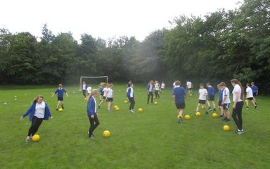 Football Skills in the Beeches