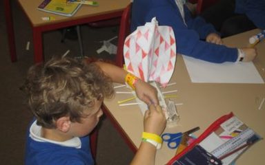 Viking longship building