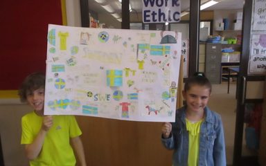 Hej- From Snowdrops! Representing Sweden on School Games Day