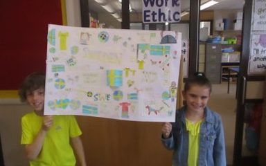 Hej- From Snowdrops! Representing Sweden on School Games Day