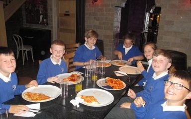 Mama Mia! Y6 Celebration Lunch at Rosa 12.