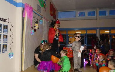 Nursery and Reception’s Halloween Disco