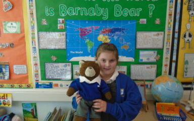 Where in the world is Barnaby Bear?