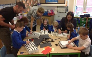 Owls Parents help build houses from 1666