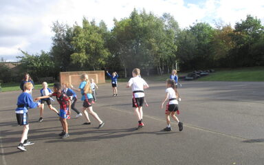 Tag Rugby in UKS2
