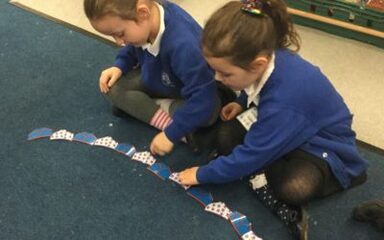 Aliens and Dragonflies love pattern making with underpants!