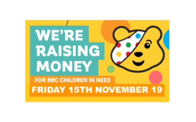 We are raising money for Children In Need