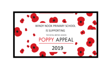 Windy Nook School Council Poppy Appeal 2019
