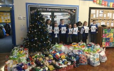 Celebrating our successful reverse advent calendar