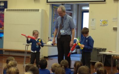 Tech Tom visits KS1 for the day