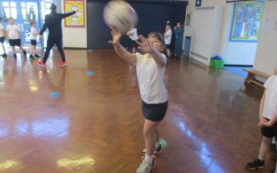 Netball Coach in LKS2