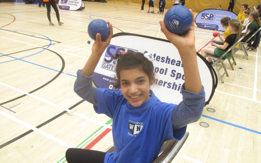 Boccia Competition