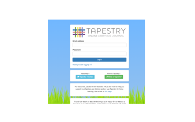 Access the Tapestry Online Learning Journal