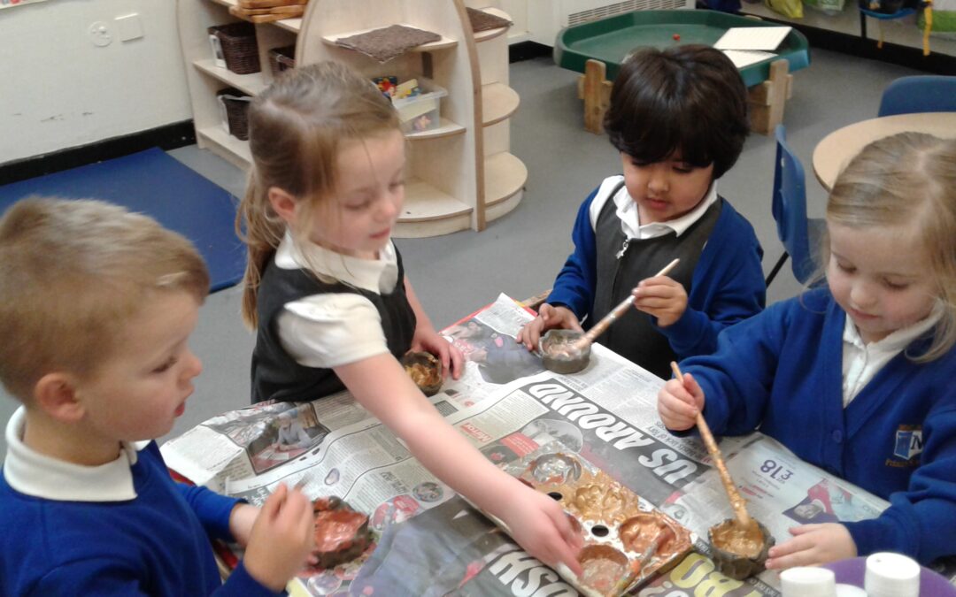 Diwali activities and celebrations in nursery