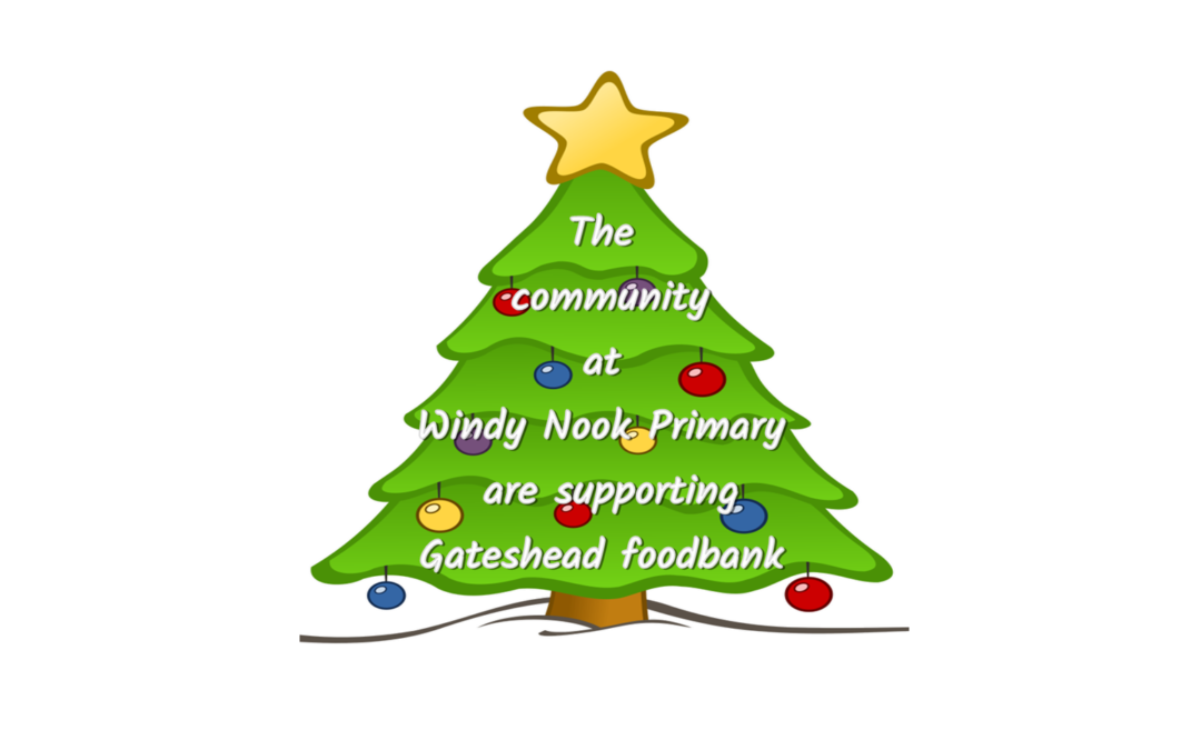 We are supporting the Gateshead Foodbank