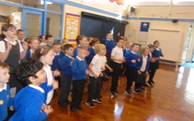 Body percussion workshop in KS1