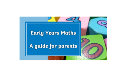 Early Years Maths –  A guide for parents
