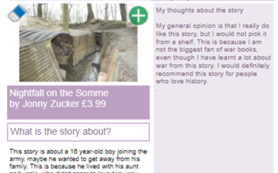 UKS2 write book reviews