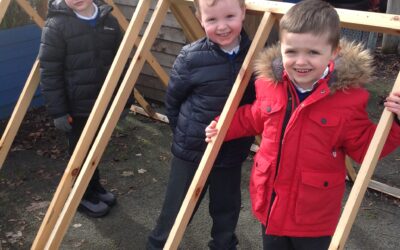 Ladybirds excited to see their friends