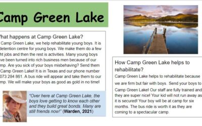 Choose Camp Green Lake