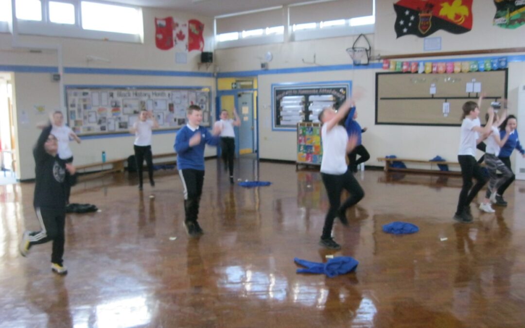 Fitness Frenzy workouts in UKS2
