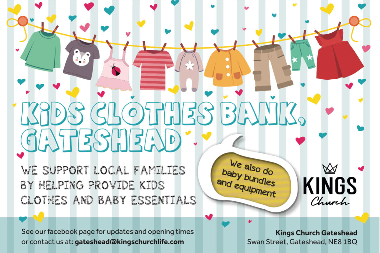 Kids Clothes Bank, Gateshead Windy Nook Primary School
