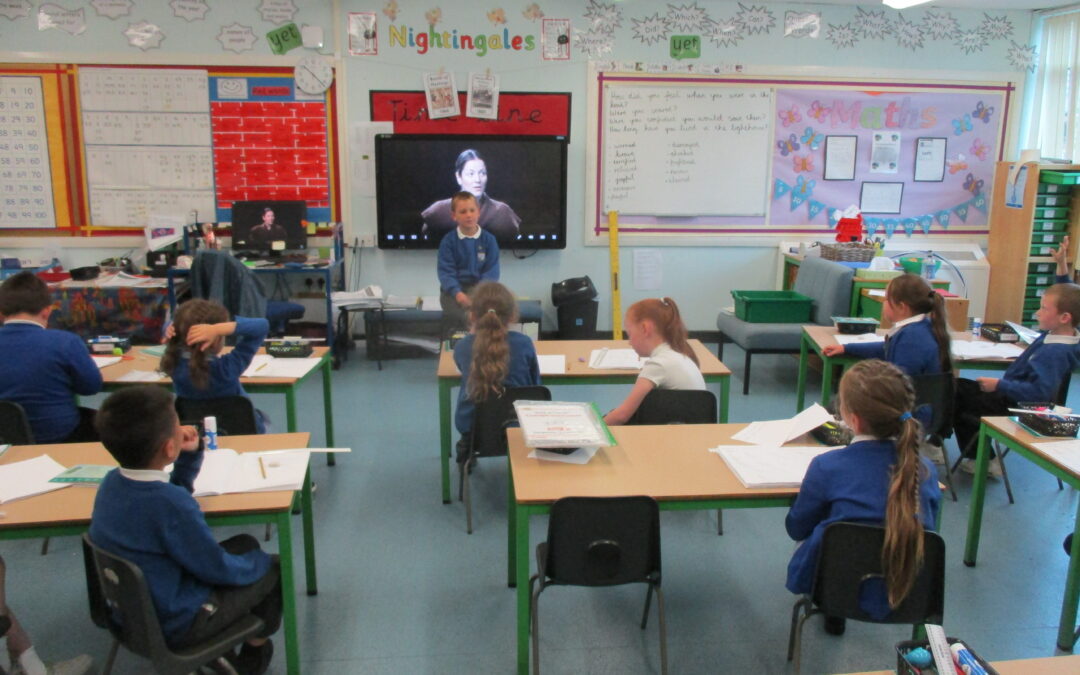 Hot Seating Grace Darling in Nightingales