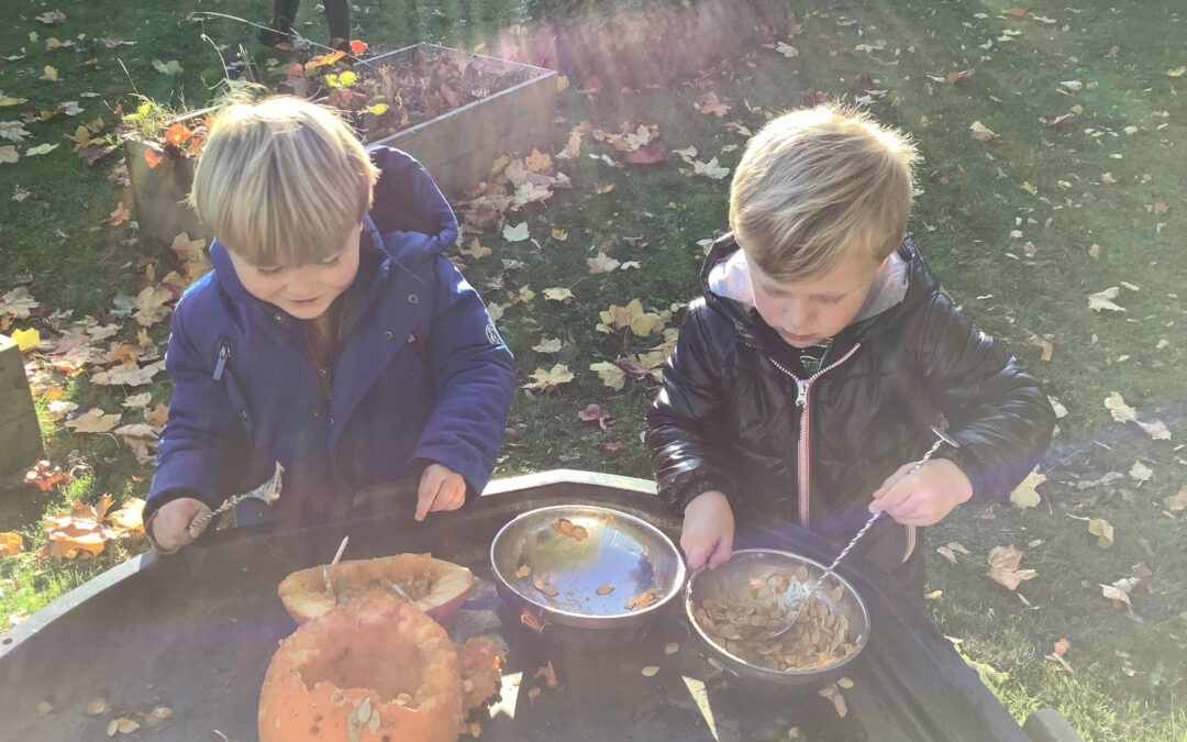 Pumpkin Themed Fun in Nursery!