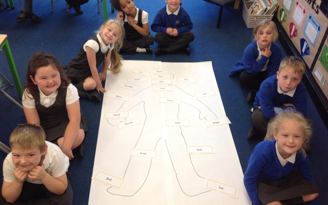 Finding out different body parts