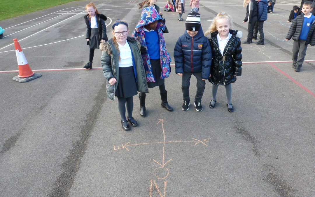 Bluebells Hit the Yard for Maths