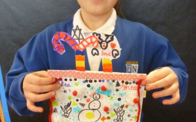 Pop-up Christmas cards in LKS2!