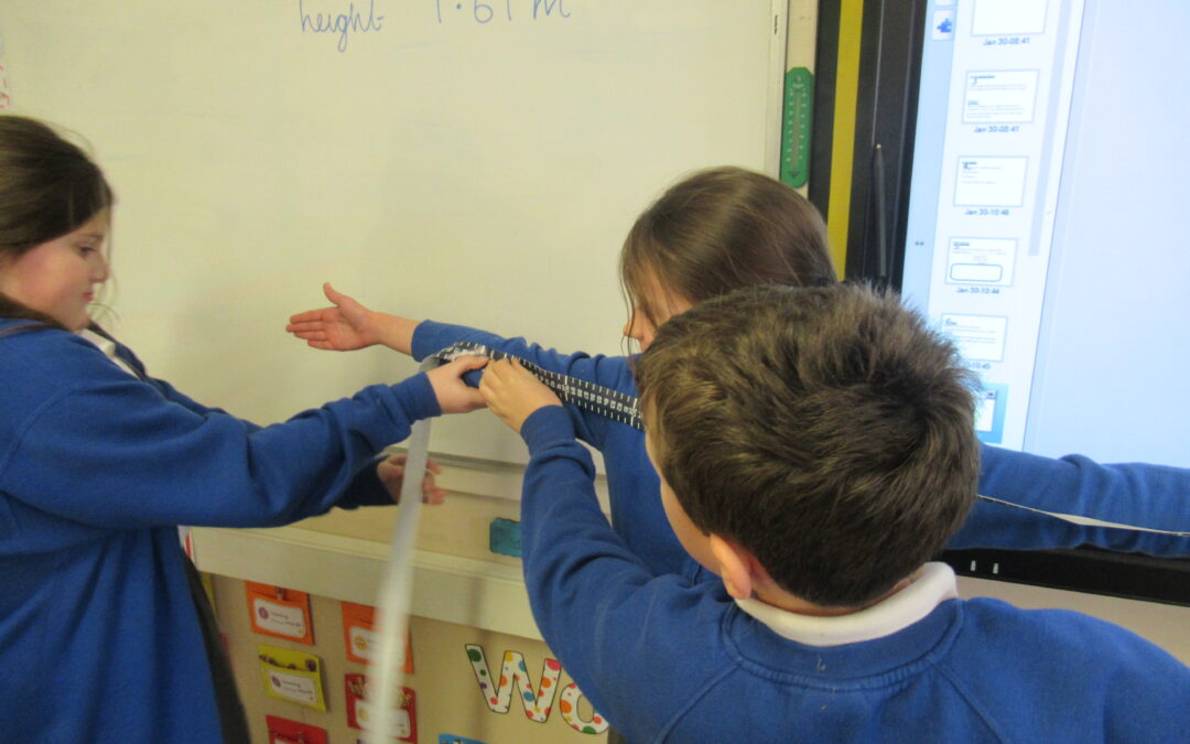 LKS2 Investigate Hand Span and Height | Windy Nook Primary School