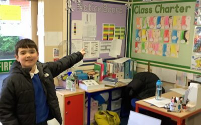 Celebrating Rights Respecting around school