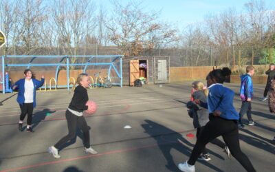 Netball skills in LKS2