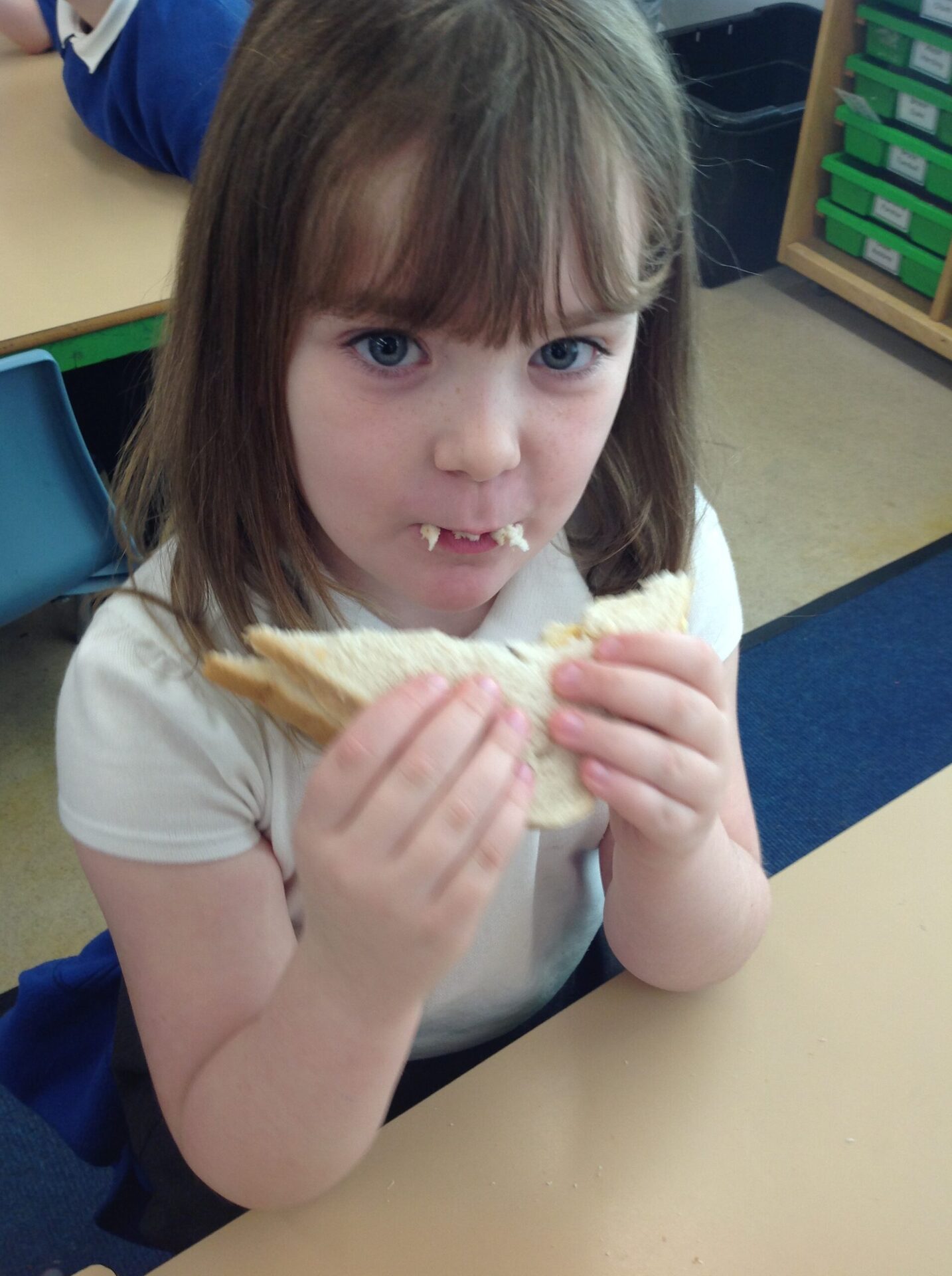 Jam sandwich anyone? Windy Nook Primary School