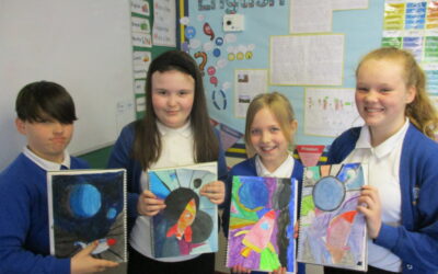 Space Art in UKS2